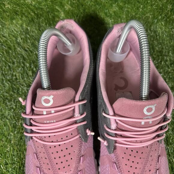 On Running Cloud Shoes Womens Size 9.5 Pink Gray Athletic CloudTec Running - Picture 6 of 12